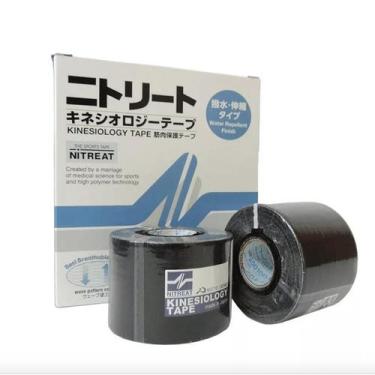 Imagem de Kinesiology Tape Bandagem Adesiva 5cm X 5m Japonesa - Nitto Denko, Pre
