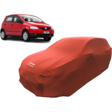 Imagem de Capa Carro Volkswagen Fox Tecido Helanca Lycra Anti Poeira - Mz, Verme