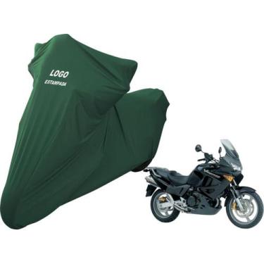 Imagem de Capa De Tecido Lycra Moto Honda Xl 1000 Alta Durabilidade - Mz, Verde