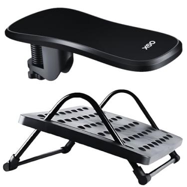 Imagem de Kit Apoio Ergonômico Para Antebraço E Pés Descanso Premium