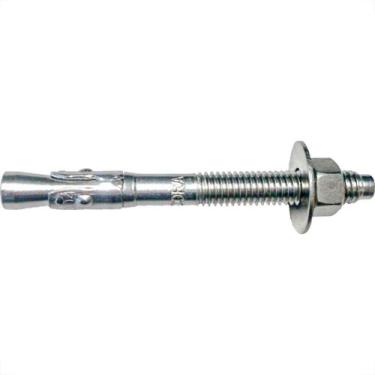Imagem de Chumbador. Fixador Ancora Pba 1/2'' X 4'' Com Porca - Kit C/25 Pecas