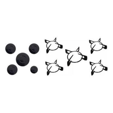 Imagem de Kit Espalhador + Grelhas Cooktop Fogão Fischer 5 Bocas