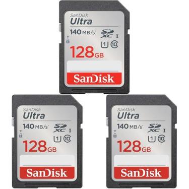 Imagem de Cartão de Memória SanDisk Ultra SDXC 128GB - UHS-I C10 U1 - 140MB/s