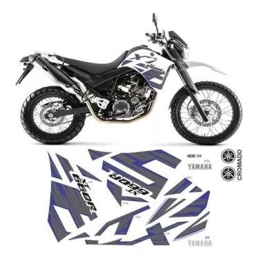 Imagem de Adesivos Yamaha Xt 660r 2015/2018 Faixa Lateral Kx 004 - Resitank