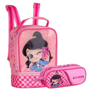 Imagem de Lancheira Térmica e Estojo Duplo Luluca Infantil Meninas