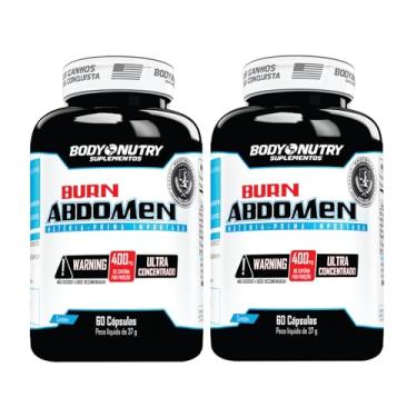 Imagem de Kit 2x Cafeina em Capsulas 400mg Por Dose Energia Resistencia Concentração 100% Pura Caffeine Energy 60 Caps Abdomen Ultra Concentrado Original Body Nutry