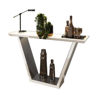 Imagem de Aparador para Sala Lótus com Espelho Off White – dj Móveis