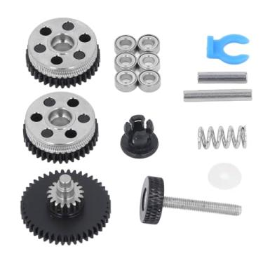 Imagem de Impressora 3D Extrusora Kit de Engrenagens High Precisiones DIY 3D Impressora Duals Direct Drive Kit Básico Duais de Aço Endurecido Kit Extrusora de Engrenagens para HGX LITE