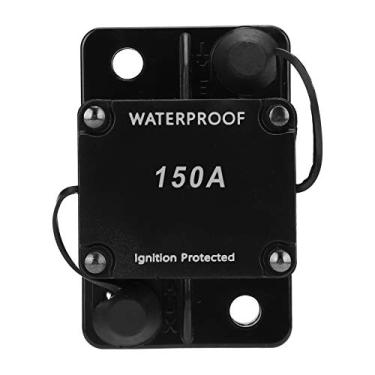 Imagem de Disjuntor de Qanyegn, disjuntor à prova de água, interruptor automático de redefinição automática DC12 a 24V HT 608 (150a)