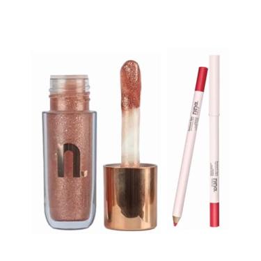 Imagem de Lápis Labial Rubi+Gloss Instant Elza Soares Nina Makeup
