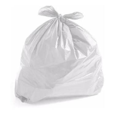 Imagem de Saco De Lixo Leitoso Branco 200L Micra 0,08 100 Unidades - Higipack