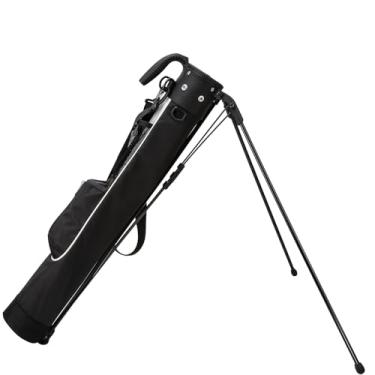 Imagem de PGM Bolsa leve para suporte de golfe com alça – bolsa de domingo durável e fácil de transportar para arremesso, putt, driving range, par 3 e campos executivos – bolsa para arma de golfe