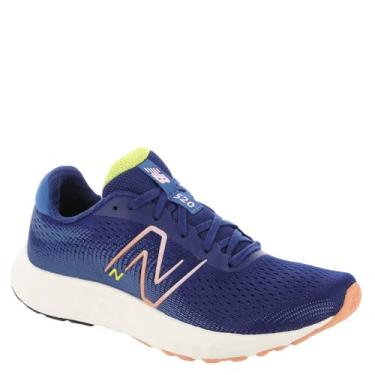 Imagem de New Balance Tênis de corrida feminino 520 V8, Ágata azul/vaga-lume/cobre, 40