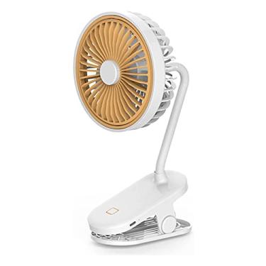 Imagem de Ventilador de carregamento USB, ventilador de clipe elétrico silencioso de carro de mesa, ventilador circulador de ar de sala pequena, ventiladores pessoais de quarto de escritório em casa