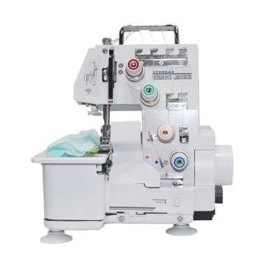 Imagem de Máquina de Costura Eléctrica Portátil Mini, Overlock 4 Fios, Silenciosa, com Função de Borde de bloqueo e Costura envuelta, 110V, Compacta para Uso Doméstico Profissional