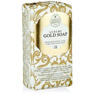 Imagem de Nesti Dante Sabonete Barra Luxury Gold Laranja Natural