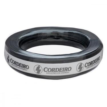 Imagem de Cabo de Cobre Cordeiro 3x2,5mm 1KV 100 Metros Preto
