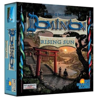 Imagem de Rio Grande Games : Dominion: Rising Sun Expansion - Jogo De Tabuleiro De Estratégia, Jogo De Mercador E Negociação, Novas Cartas E Pilhas, Idades 14+, 2-4 Jogadores, 30 Min