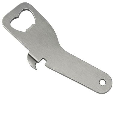 Imagem de Abridor de Latas  e garrafas Profissional em Aço Inox Grande 14 Cm