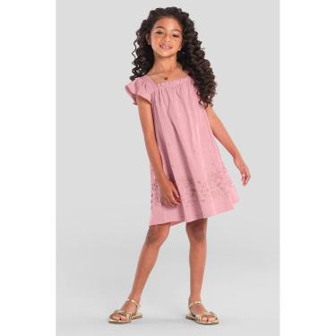 Imagem de Vestido infantil menina de corações Mundi