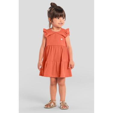 Imagem de Vestido infantil menina com babados Mundi