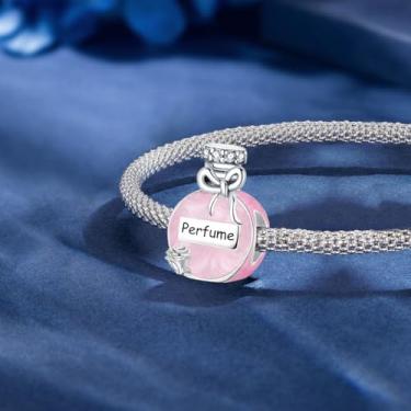 Imagem de 1 peça, banhado a prata, moderno, irmãs, perfume, bolo, sol, lua, animais, série para mulheres, pulseiras, pulseiras, faça você mesmo, joias e roupas diárias, joias combinando, presentes de decoração