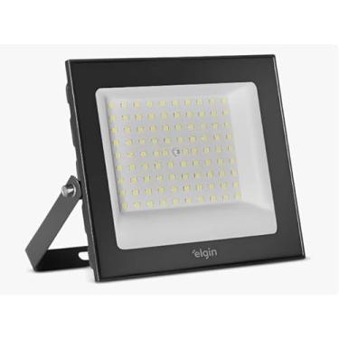 Imagem de Refletor LED Holofote 100W Branco Frio 6500K IP66 à Prova d’Água Econômico Jardim Fachada Quintal Premium