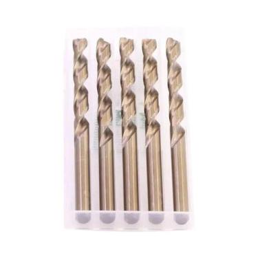Imagem de Conjunto De Brocas De Aço Rápido HSS M35 Revestidas De Cobalto 5 Peças