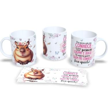 Imagem de Caneca Xícara Capivara Café Chá Chocolate Quente (Mod.12)