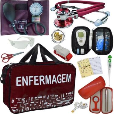 Imagem de Kit Enfermagem Premium Pamed Completo Medicina Profissional - Love Sau