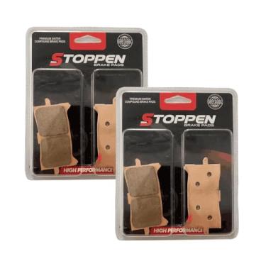Imagem de Stoppen Pastilha de Freio Sinterizada Dianteira para Honda X-ADV 750, CRF 1000 Africa Twin, CB650R ABS, CBR650R ABS, Kit com 2 Pares, Alta Performance