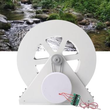 Imagem de Gerador De Turbina De Roda De áGua De 100 W, Gerador De Roda De áGua Externa De 1-35 V, GeraçãO De Energia De Disco De Baixa Velocidade, Fonte De AlimentaçãO Externa De Baixa Velocidade