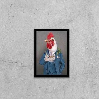 Imagem de Quadro Galo Nobre 24X18Cm - Quadros On-Line