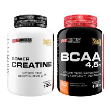 Imagem de Kit Bcaa 4,5 100G+ Power Creatina 100G - Bodybuilders
