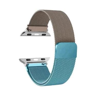 Imagem de Pulseira Universal De Laço Milanes Para Apple Watch, Compatível Com Ba