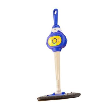 Imagem de JunZheHub Esfregão Infantil com Luzes E Sons, Brinquedo Interativo para Crianças, Ideal para Presente de Aniversário. Possui Almofada Lavável E é Uma Ferramenta, Azul