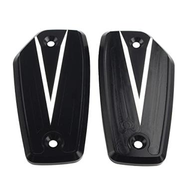 Imagem de FINMOKAL Apto Para Suzuki Hayabusa Gsx1300R 2021-2022 Tampa Do Reservatório Da Embreagem Do Freio Dianteiro Preto