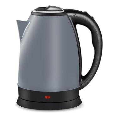 Imagem de Chaleira Elétrica de Inox 1.8L – 127V Adaptada para Brasil, Ideal para Café, Chá e Água Quente em Casa