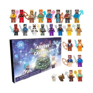 Imagem de Calendário Do Advento Disney Avengers Com Blocos De Montar Do Homem-Ar