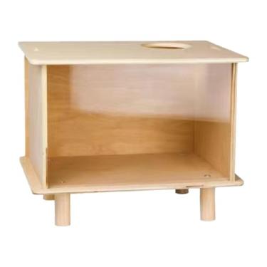 Imagem de KiBcsLic Caixa de escavação para hamster, acessórios para brincar, para banho de areia, esconderijo para pequenos animais, lemingues e ratos, Médio