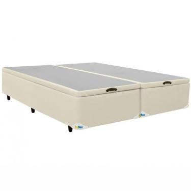 Imagem de Base Box Para Colchão De Solteiro Biflex Turquia 39x79x198cm Areia
