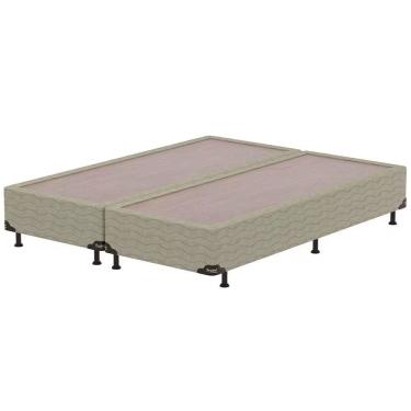 Imagem de Base Box King Size Fort Comfort Em Tecido Jacquard Probel Bege