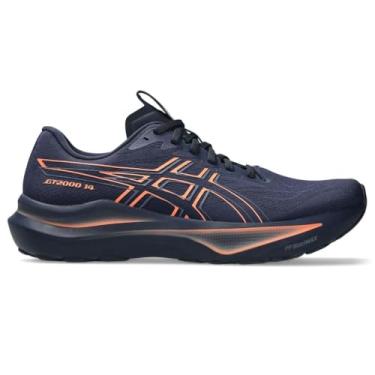 Imagem de Tênis Asics Gt 2000 14 Masculino (Midnight Vivid Coral, BR, Adulto, Numérico, 42)