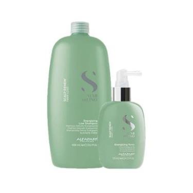 Imagem de Kit Alfaparf Milano Professional Semi Di Lino Scalp Profissional - Shampoo e Tônico-Unissex
