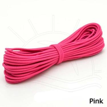 Imagem de Elástico Roliço Colorido nº 15 (2,8mm) - 10 metros - São José, Pink