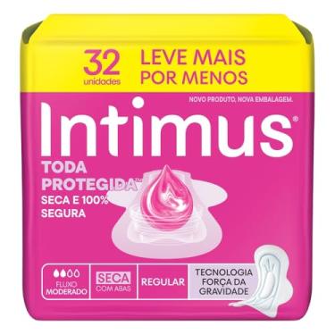 Imagem de Absorvente Intimus Toda Protegida Dia Seca Com abas - 32 un