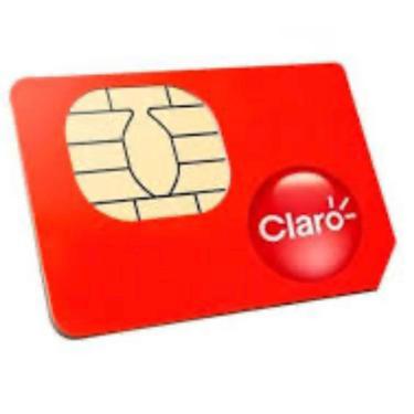 Imagem de Kit 20 Unidades Chip Claro 4G Pré-Pago Para Qualquer Ddd