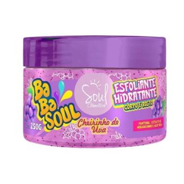 Imagem de Esfoliante Hidratante Babasoul 250g Soul Cosméticos, Uva