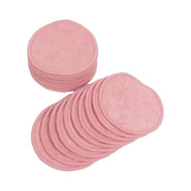 Imagem de Pads Reutilizáveis Para Remoção De Maquiagem, Laváveis, Toalhas De Lim