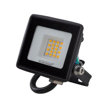 Imagem de Refletor Holofote Led 20w Luz Quente 3000K Amarelo IP65 - Black+Decker